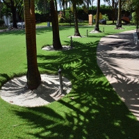 Artificial Turf Village of Oak Creek (Big Park), Arizona Backyard Playground, Commercial Landscape