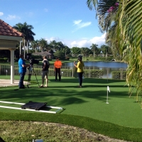 Fake Grass Blackwater, Arizona Home Putting Green, Backyard Landscape Ideas