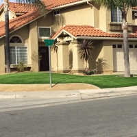 Fake Grass Bullhead City, Arizona Landscape Design, Small Front Yard Landscaping