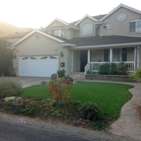 Synthetic Turf La Paz Valley, Arizona Landscape Rock, Front Yard