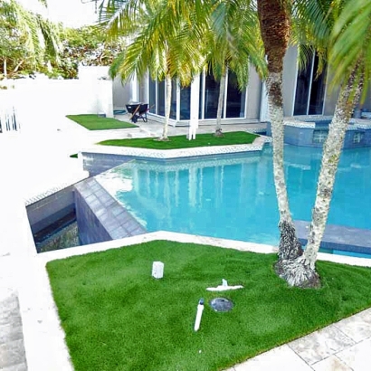 Faux Grass White Cone, Arizona Garden Ideas, Swimming Pool Designs