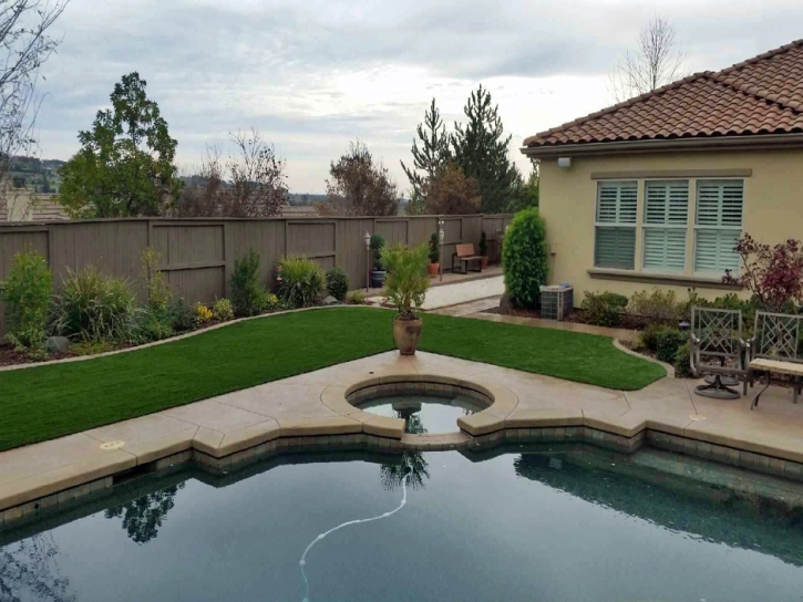 Artificial Lawn Steamboat, Arizona Backyard Playground, Backyard Pool