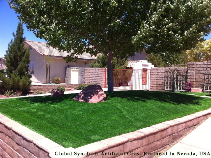 Grass Turf Santan, Arizona Roof Top, Front Yard Landscape Ideas