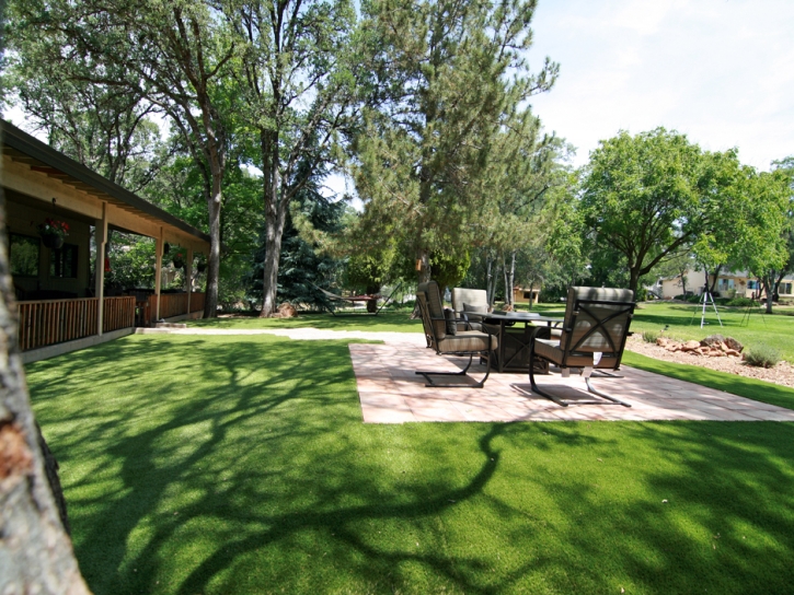 Synthetic Grass Globe, Arizona City Landscape, Backyard Makeover