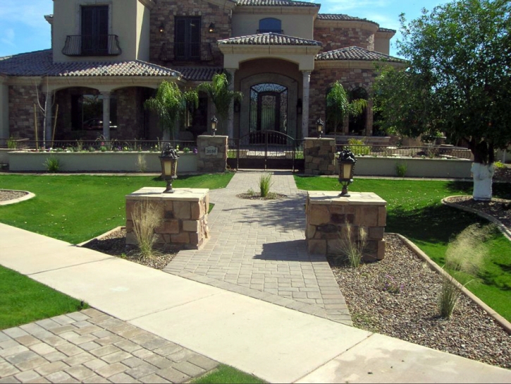 Synthetic Turf Supplier Brenda, Arizona Landscape Photos, Front Yard